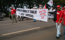 IV Marcha da Classe Trabalhadora - Brasília, 05 de dezembro de 2007.