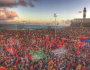 BA: 100 mil pessoas atendem chamado dos artistas e gritam “Fora Temer” no Farol da Barra