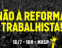 São Paulo e Brasília realizam atos contra a reforma trabalhista de Temer